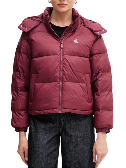 Piumino imbottito bordeaux Calvin Klein Jeans | LV047D501GGEX